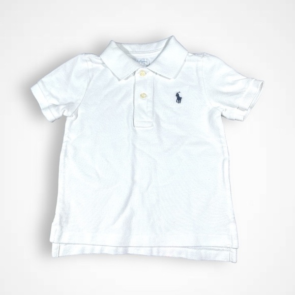 Ralph Lauren White Polo Shirt - Picture 1 of 4